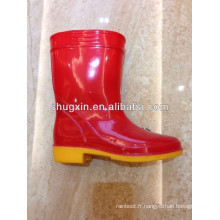 bottes de pluie enfants pvc enfants cowboy